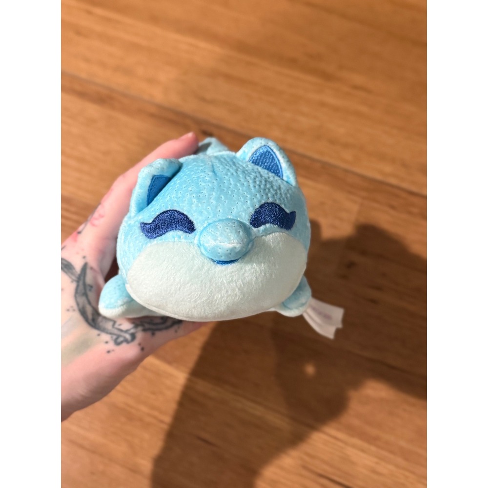 Aphmau MeeMeows Mystery Plush Shark Cat Light Blue Litter 3 Series Collectible